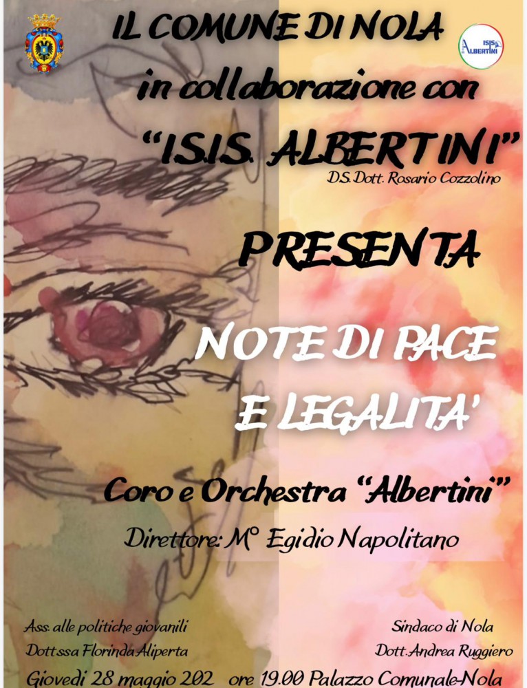 “Note di Pace e Legalità”: quando la scuola diventa musica, storia e passione