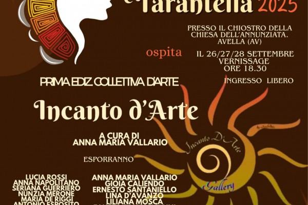 AD AVELLA LA PRIMA EDIZIONE DELLA MOSTRA COLLETTIVA D'ARTE CONTEMPORANEA “INCANTO D'ARTE GALLERY”