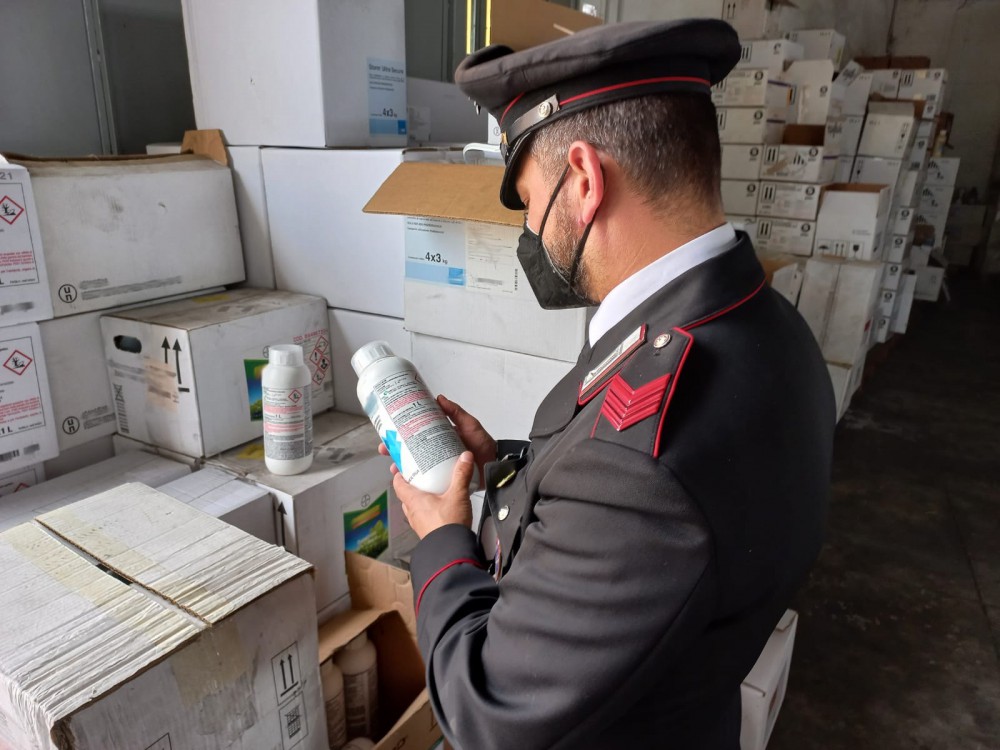 Nola e Palma Campania: Carabinieri Forestali impegnati nei controlli ai fitofarmaci