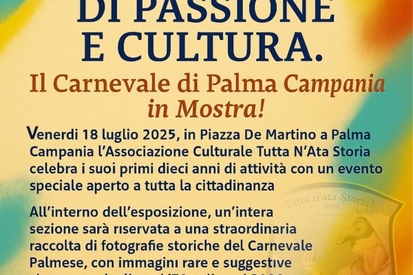 N'Ata Storia da Vivere: la Quadriglia celebra i dieci anni di attività con un evento speciale