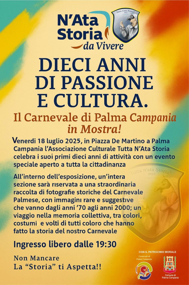 N'Ata Storia da Vivere: la Quadriglia celebra i dieci anni di attività con un evento speciale