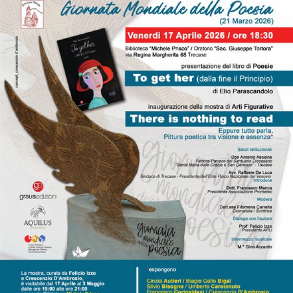 Un libro di Poesie e una Mostra d'Arte protagoniste alla biblioteca “Michele Prisco” dell’oratorio “Sac. Giuseppe Tortora” di Trecase