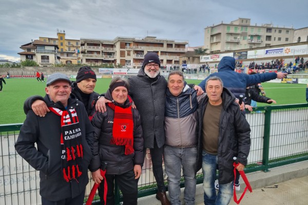 Da Campobasso per seguire la Palmese dappertutto: l'amore tutto rossonero di Giuseppe Alfredo Annunziata