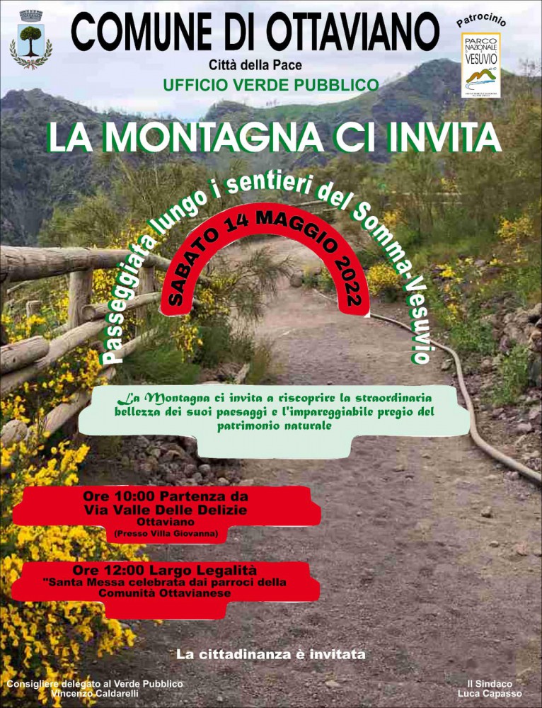 Ottaviano, torna l’evento “La montagna ci invita”