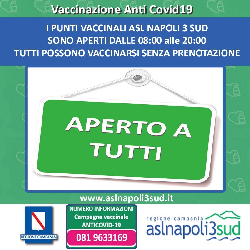 Punti vaccinali aperti a tutti: sinergia tra Asl e istituzioni locali