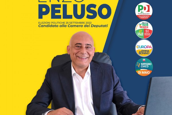 Enzo Peluso chiude la campagna elettorale: "Ora tocca ai cittadini dare la svolta"