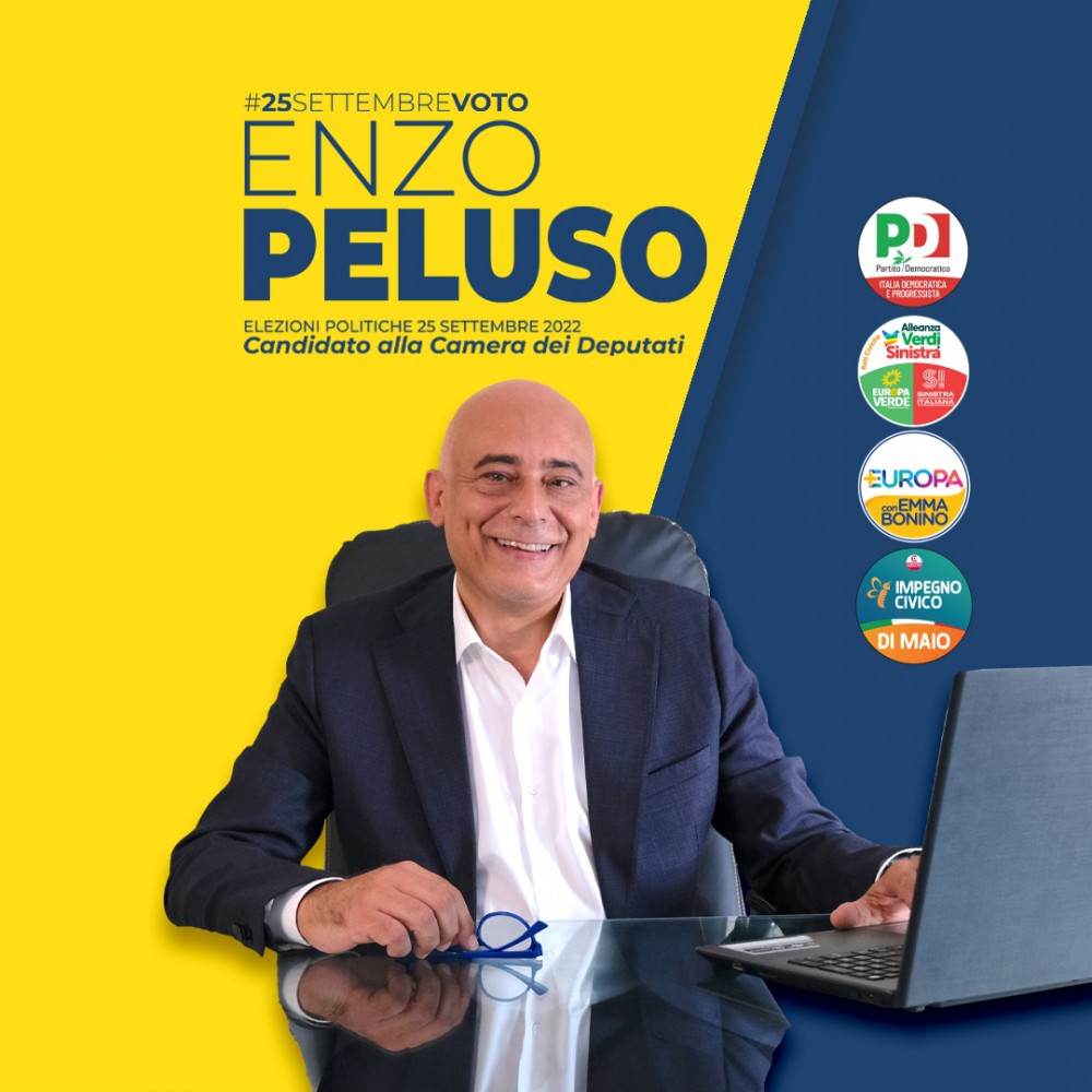 Enzo Peluso chiude la campagna elettorale: "Ora tocca ai cittadini dare la svolta"