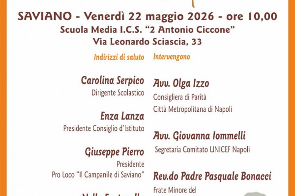 SAVIANO – XXVIII EDIZIONE DEL PREMIO RAFFAELE ALLOCCA: 28 ANNI DI BORSE DI STUDIO DALLA PARTE DEI RAGAZZI