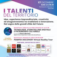 Nola, 16 e 17 dicembre: una due giorni dedicata ai talenti del territorio