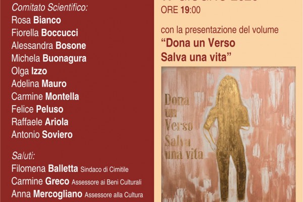 “Dona un verso, salva una vita”: il 17 giugno a Cimitile la XXXI Edizione del Premio Cimitile accende i riflettori sui giovani e sul dono
