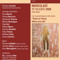 “Dona un verso, salva una vita”: il 17 giugno a Cimitile la XXXI Edizione del Premio Cimitile accende i riflettori sui giovani e sul dono