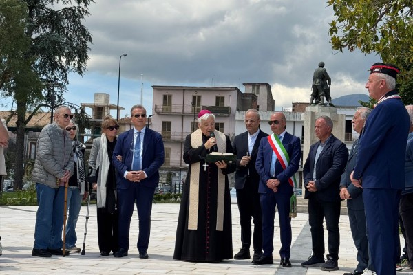 San Gennaro Vesuviano: la villa intitolata al Prof. Giovanni Borrelli: i ringraziamenti della famiglia