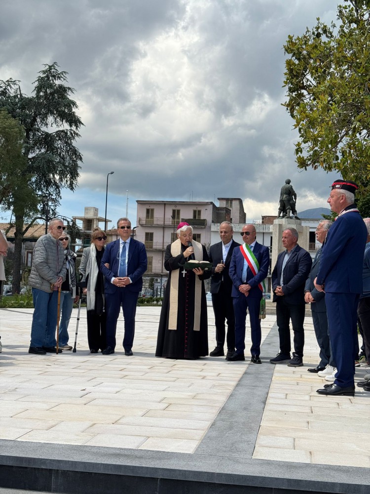 San Gennaro Vesuviano: la villa intitolata al Prof. Giovanni Borrelli: i ringraziamenti della famiglia