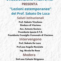 Lezioni estemporanee con il Prof: il libro di Sabato De Luca approda a Visciano