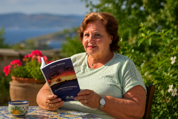 Il romanzo "Il coraggio è femmina" protagonista al concorso letterario internazionale "G- Belli - F. Lami" di Roma: Zaira Sellerio conquista il prestigioso premio "Guglielmo Marconi"