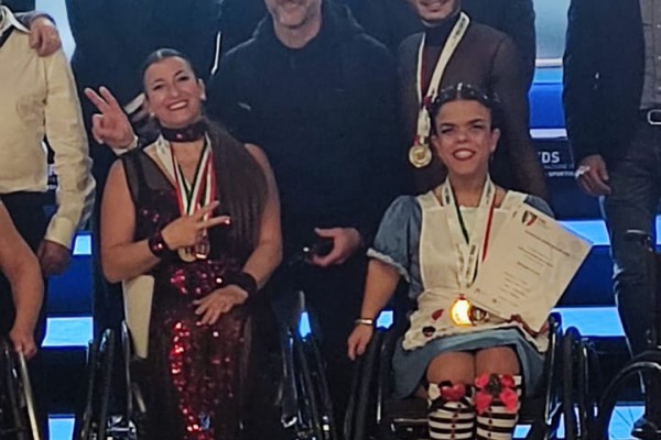 Mariangela Correale campionessa italiana di Weelchairdance