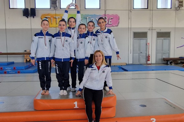 La Gym Energy domina la scena della ginnastica artistica regionale