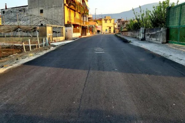 Striano, procede spedita la riqualificazione delle strade