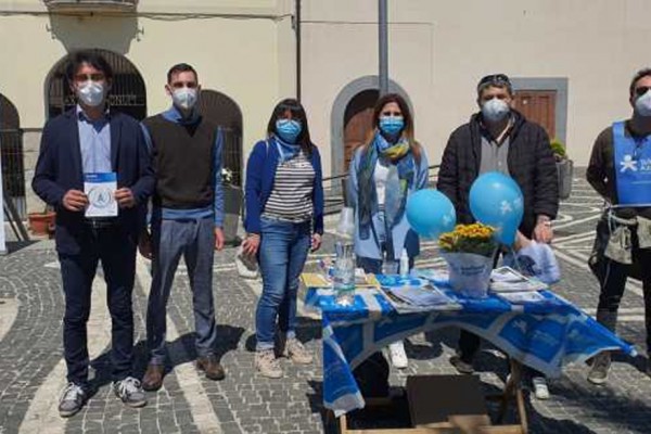 Fiori d'Azzurro: l'associazione Amici per San Gennaro Vesuviano ha venduto tutte le piantine