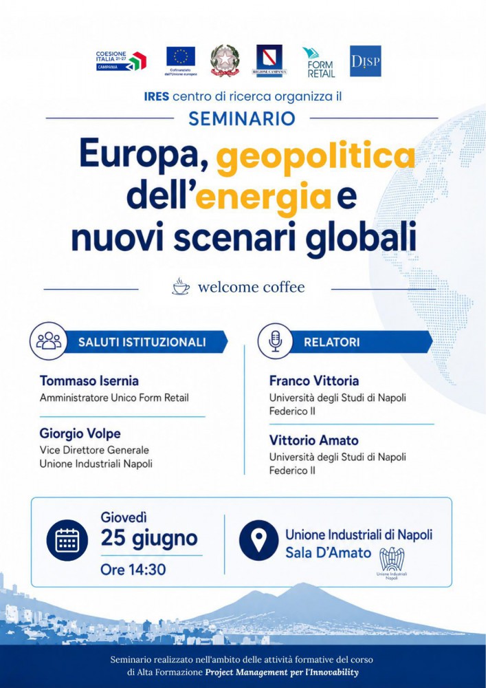 Geopolitica dell’energia e futuro globale: l’Europa al bivio tra transizione e strategia