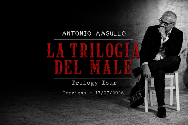 La Trilogia del Male: il tour di Antonio Masullo arriva a Terzigno