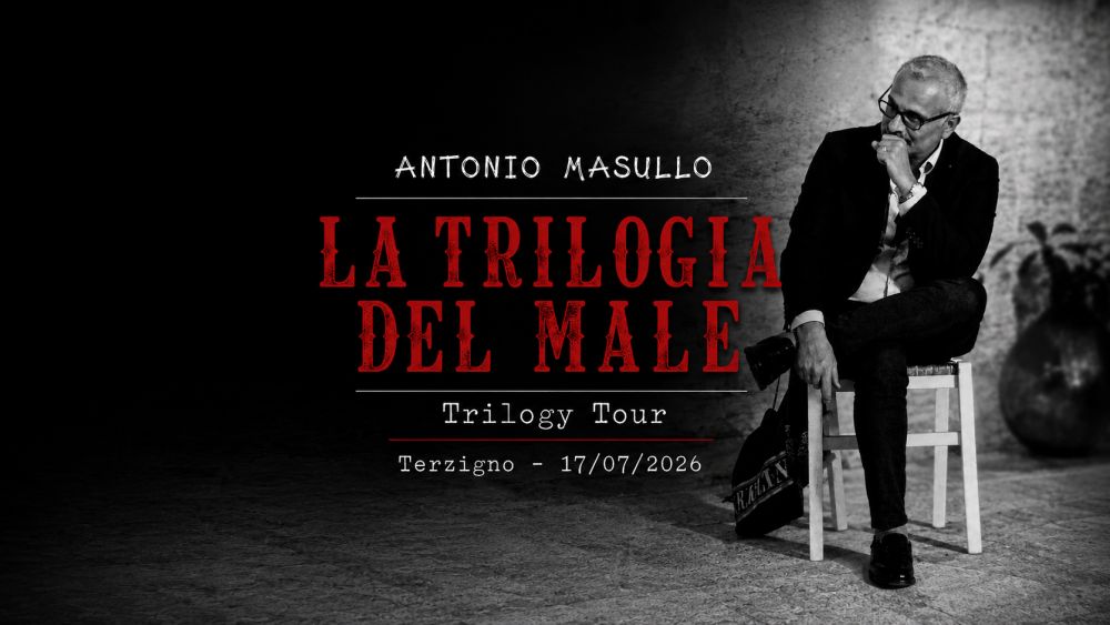 La Trilogia del Male: il tour di Antonio Masullo arriva a Terzigno