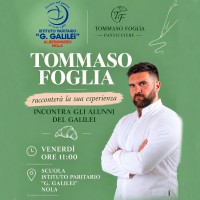 Tommaso Foglia incontra gli studenti del Galilei di Nola: un viaggio tra passione, talento e arte dolciaria