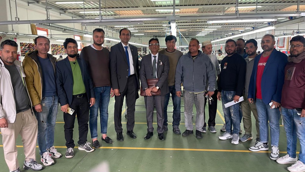 L'Ambasciatore del Bangladesh a Palma Campania: incontro con gli imprenditori della comunità bangladese