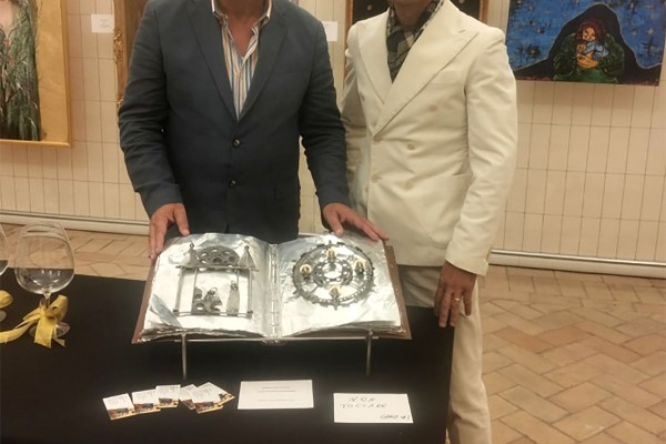 Il Codex di Ionut Bogdan Scinteie conquista una menzione d'onore alla Biennale d'Arte di Genazzano