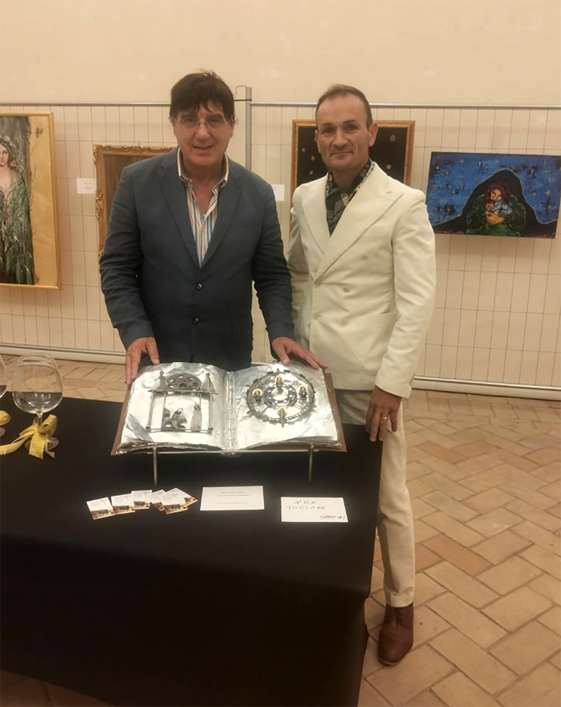 Il Codex di Ionut Bogdan Scinteie conquista una menzione d'onore alla Biennale d'Arte di Genazzano
