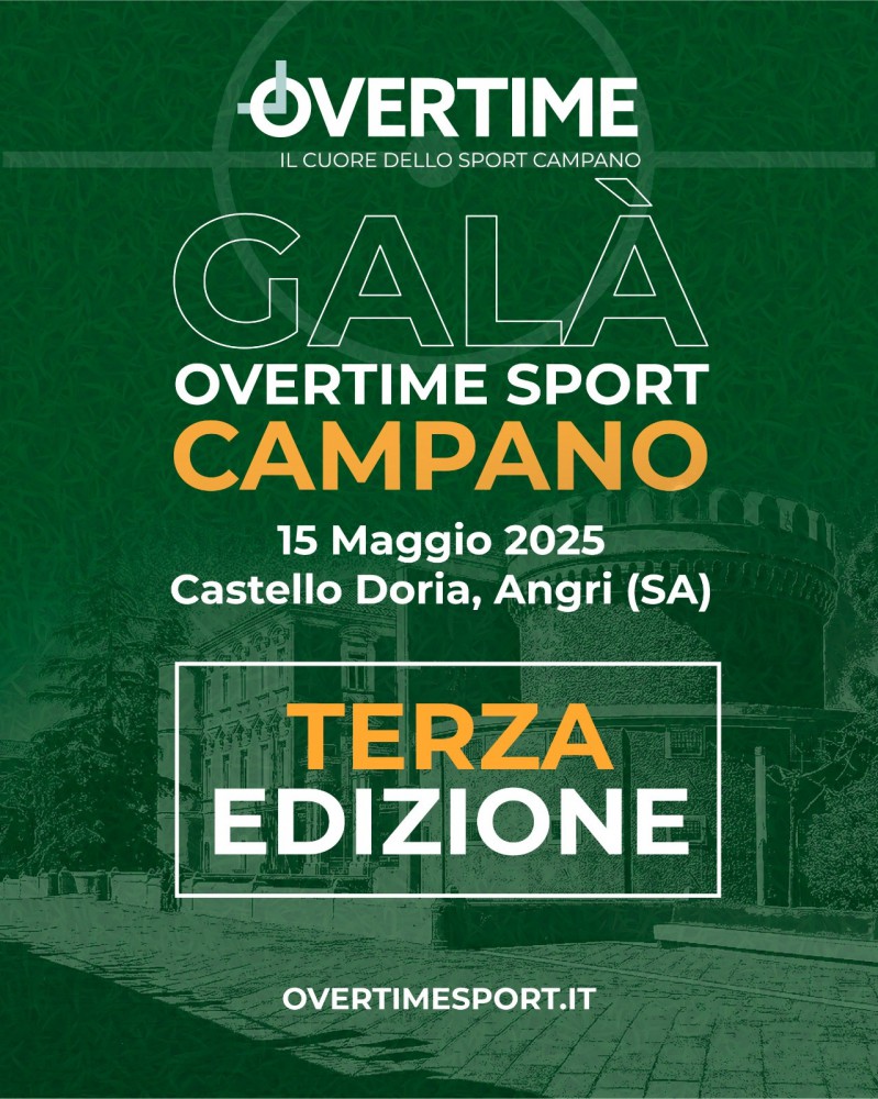 Al Castello Doria di Angri la terza edizione del Galà Overtime Sport Campano