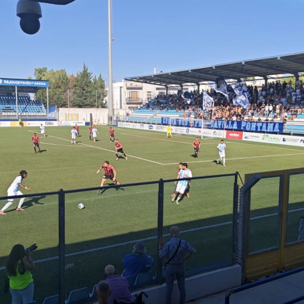 Esordio amaro per la Palmese: subito sotto, perde 3-1 a Francavilla Fontana