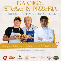 “Da Ciro… Stelle in pizzeria”: un ciclo di serate tra pizza e cucina stellata all’Antica Pizzeria “da Ciro”