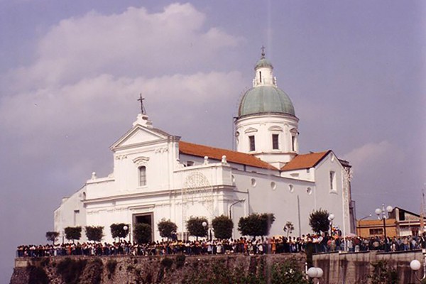 Inaugurazione delle statue di Augusto e San Michele a Ottaviano