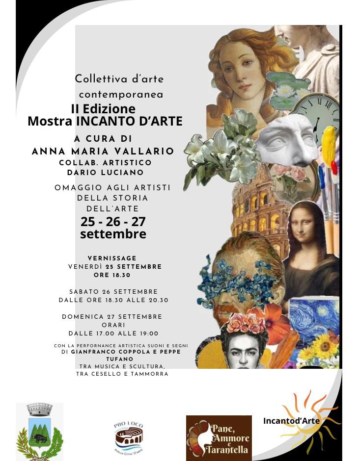 Incanto d'arte: la collettiva risplende ad Avella