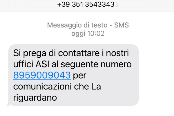 Sms truffa: segnalati nuovi casi di phishing