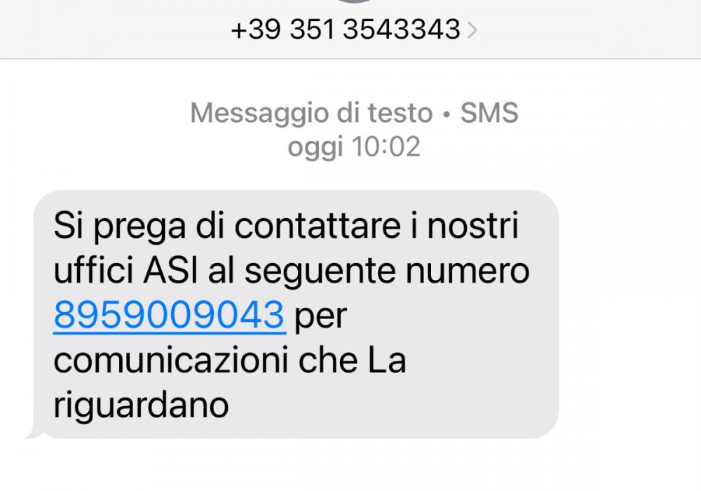 Sms truffa: segnalati nuovi casi di phishing