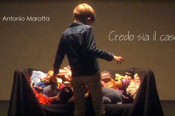 ANTONIO MAROTTA PRESENTA "CREDO SIA IL CASO": NOTE SPETTINATE DI VISIONE, ASCOLTO E LETTURA