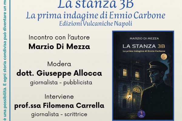 “Biblioteca in…movimento”: Saviano apre le porte alla cultura viva con “La stanza 3B” di Marzio Di Mezza