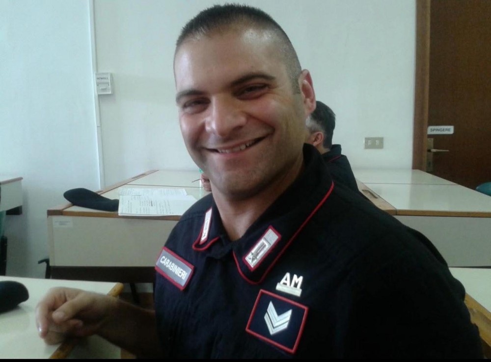 Morto Adriano Picardi: il carabiniere stroncato da un infarto