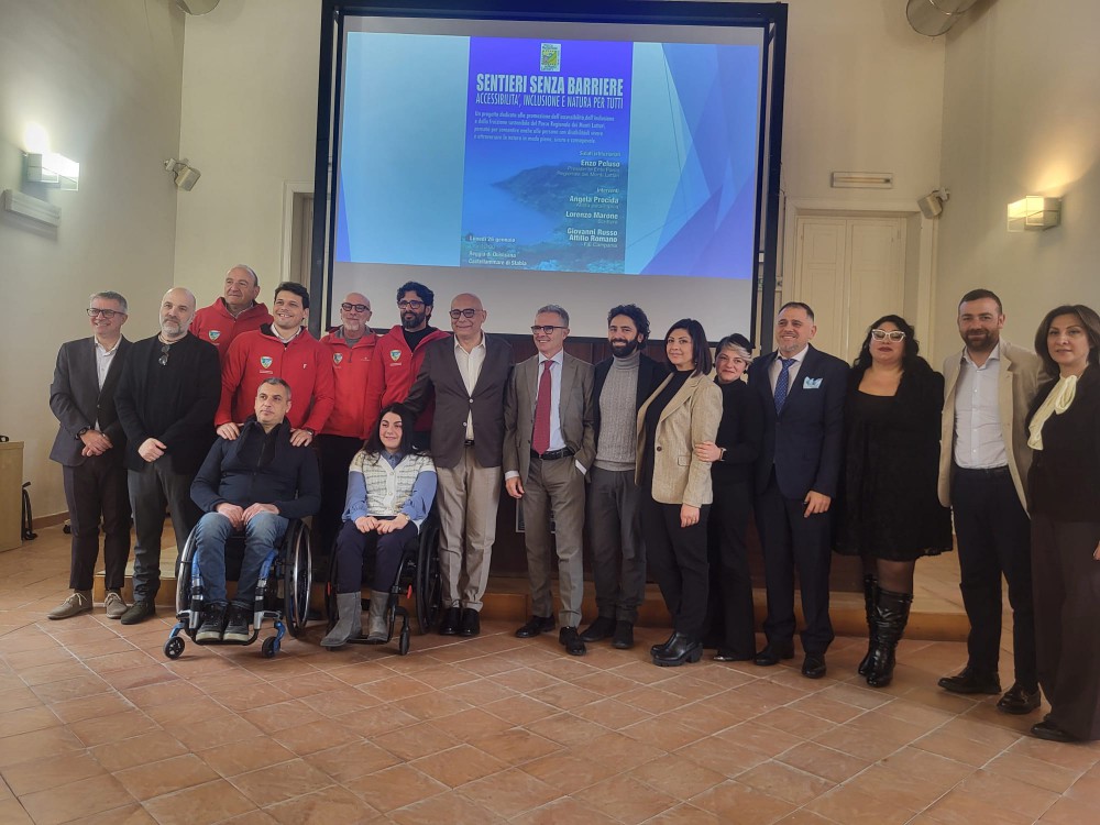 Sentieri senza Barriere, l’inaugurazione sul Monte Faito: dal Pian del Pero a Casa del Monaco fino ai faggi secolari