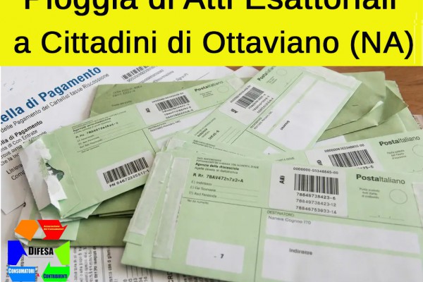 Migliaia di Atti esattoriali per IMU e TARI intestati “Comune di Cariati” (Calabria) che stanno arrivando alle famiglie di Ottaviano