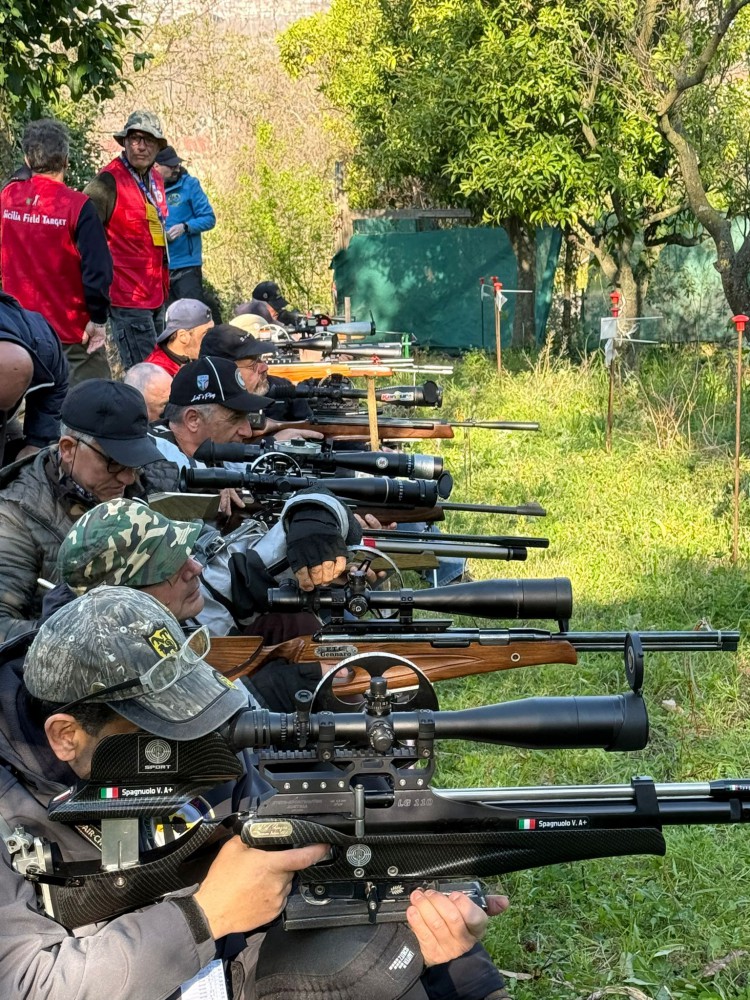 Il Field Target protagonista a Palma Campania sulla collina del bosco Crocelle