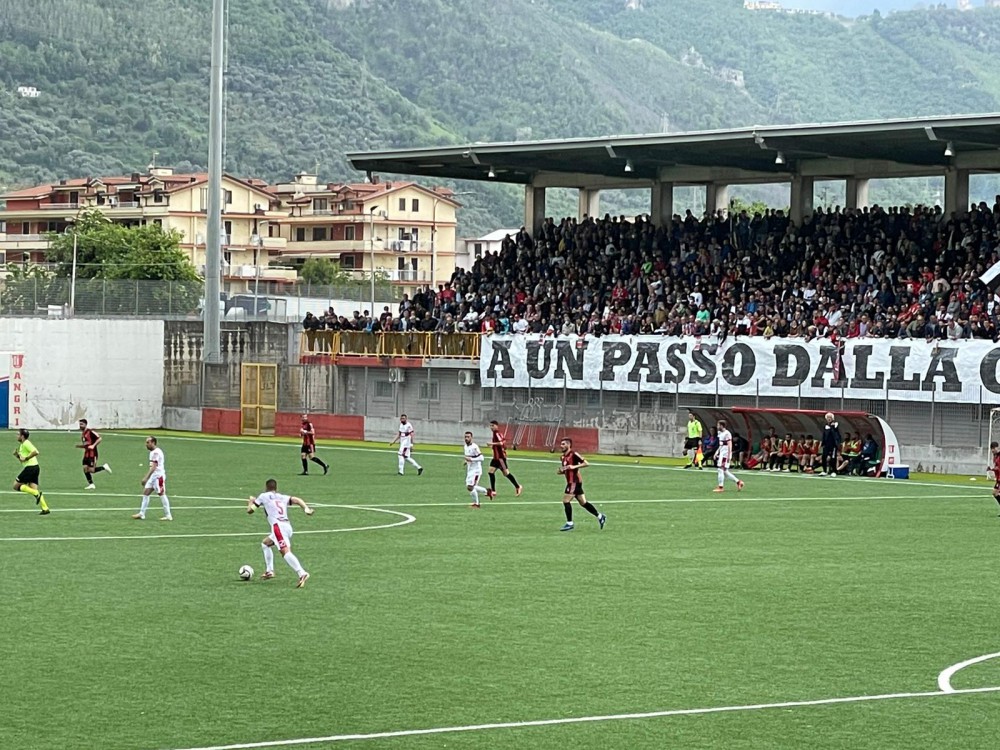 PALMESE DA IMPAZZIRE: ANGRI BATTUTO AI RIGORI, ROSSONERI IN SERIE D