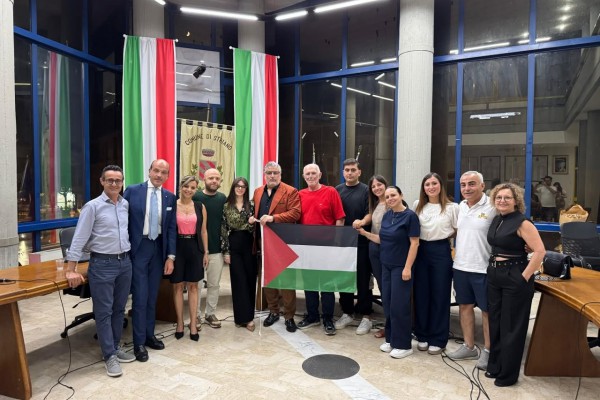 Il Comune di Striano a sostegno del riconoscimento dello Stato di Palestina

 