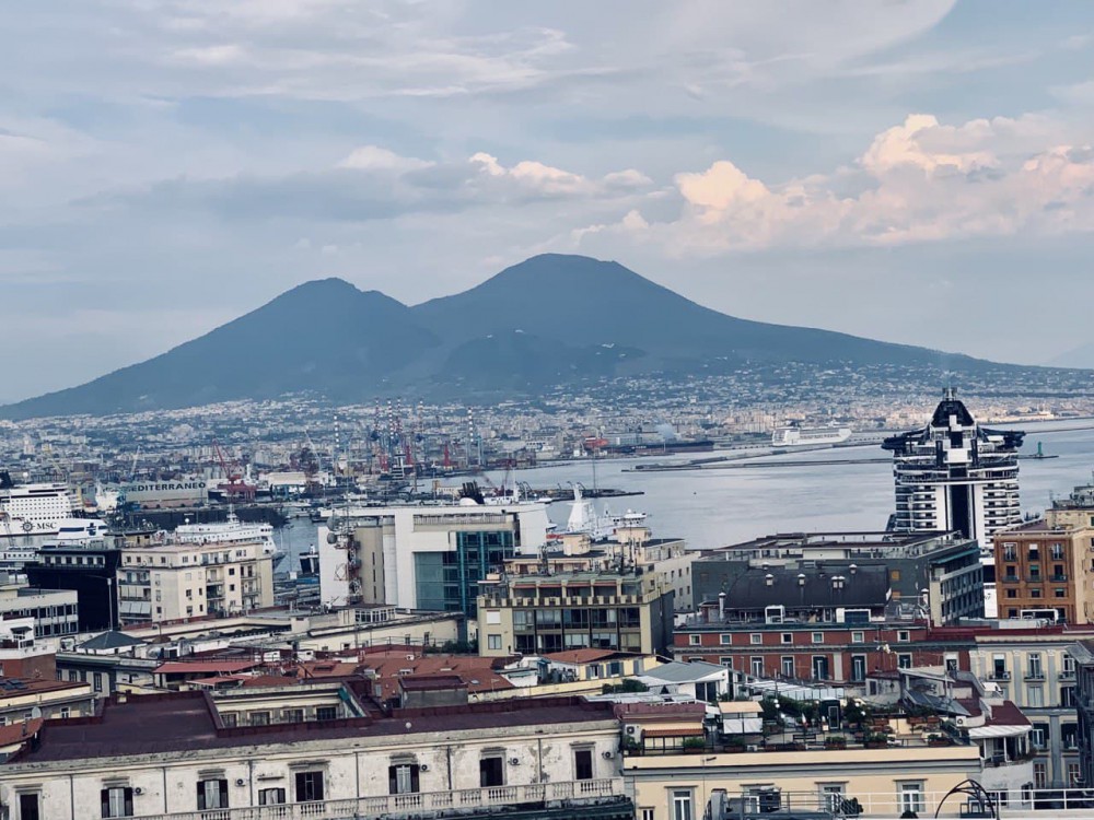 Il dolce di San Gennaro sul Roof Garden