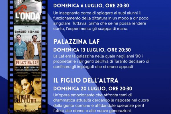 Cinema, riflessioni e comunità: al via gli eventi gratuiti a Poggiomarino