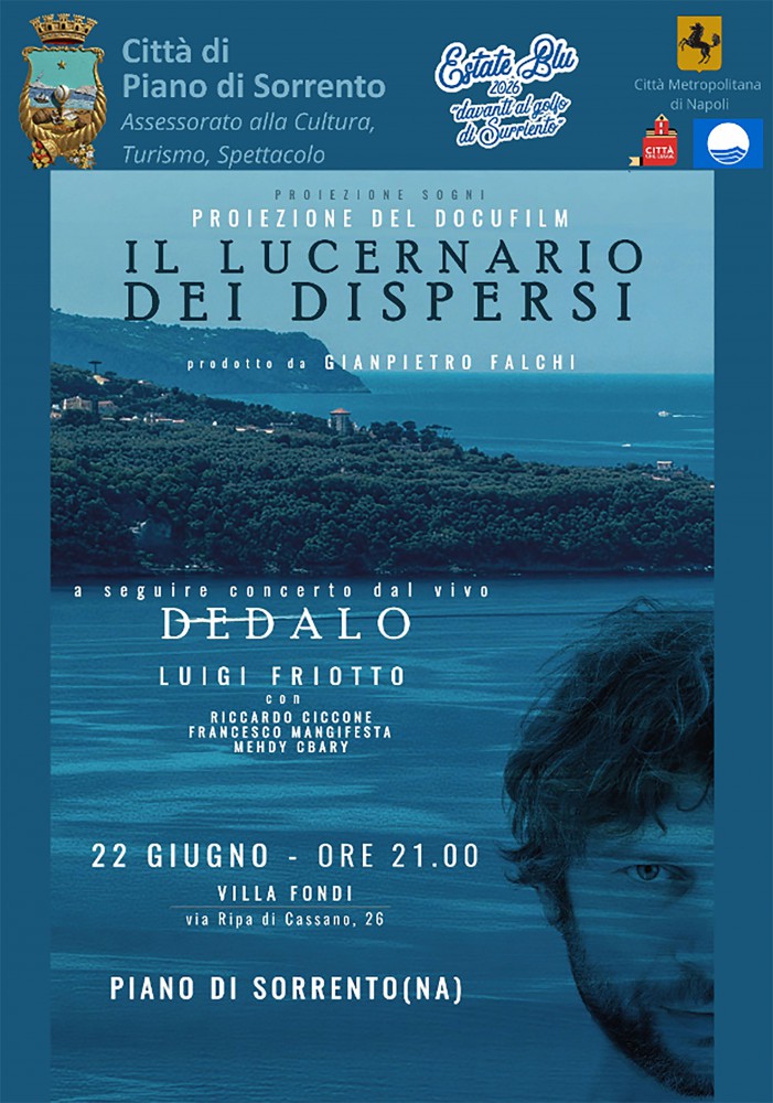A Piano di Sorrento il cinema documentaristico incontra la canzone d’autore