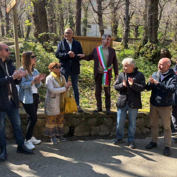 Castellammare, inaugurato il sentiero del Rio Lavello