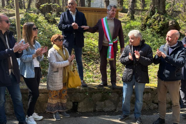 Castellammare, inaugurato il sentiero del Rio Lavello